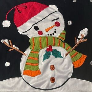 Michael Simon snowman girls shirt